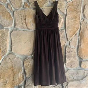 Laundry by Shelli Segal Brown Sleeveless Dress